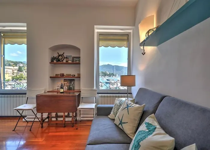 Apartamento La Nicchia Sul Porto- Piccolo Vista A Mare A Un Passo Dalle Spiagge - 4 Posti Letto Santa Margherita Ligure